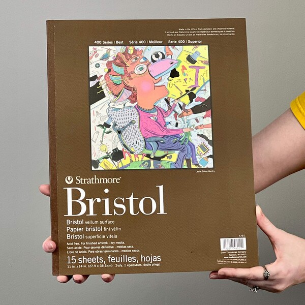 Strathmore 400 Series Vellum Bristol Pad 11x14